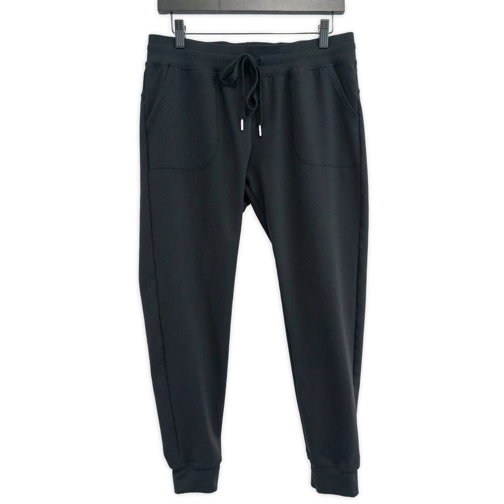 Zyia Active Joggers Womens Medium Black High Rise Drawstring Athleisure Pants